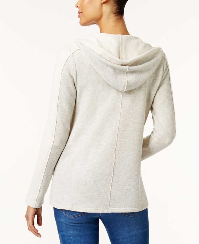 Style & Co Embroidered Tassel Hoodie, Created for Macy's & Reviews ...