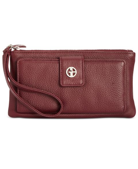 Giani Bernini Softy Grab & Go Leather Wristlet
