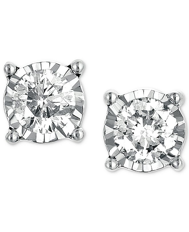 Trumiracle diamond stud earrings review clearance