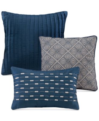 Biloxi Jacquard Geometric 7-Pc. Comforter Set, Queen