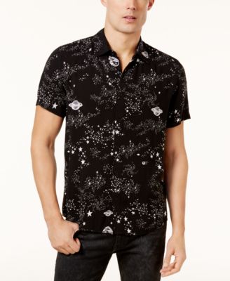 guess short sleeve button down