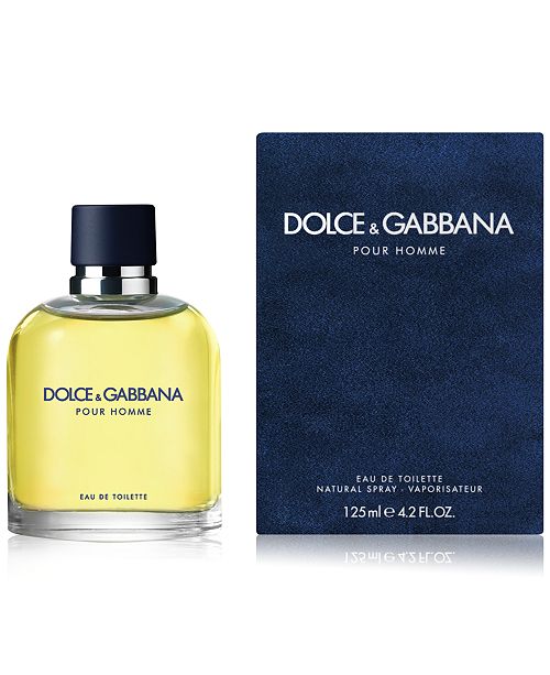 Dolce & Gabbana DOLCE&GABBANA Men's Pour Homme Eau de Toilette Spray, 4