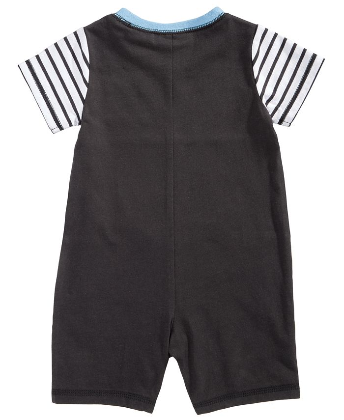 First Impressions Colorblocked Cotton Romper, Baby Boys, Created for