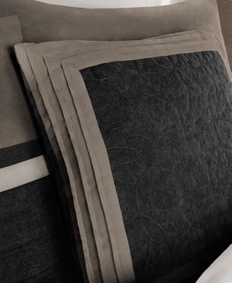 Palmer Faux-Suede7-Pc. Comforter Set, Queen