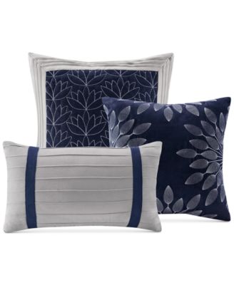 Palmer Faux-Suede 7-Pc. Comforter Sets