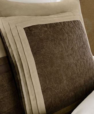 Palmer Faux-Suede 7-Pc. Comforter Sets