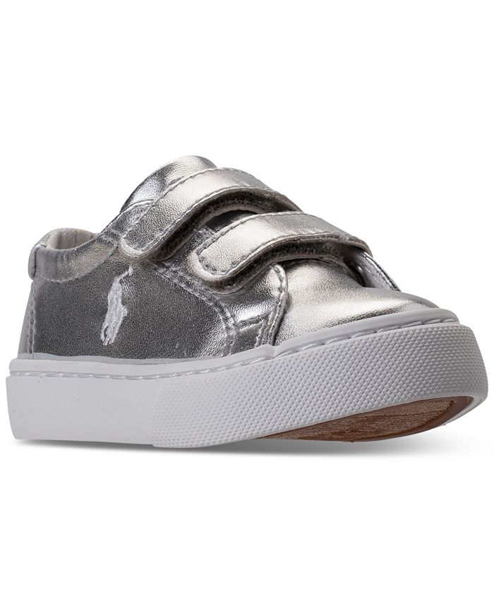 Polo Ralph Lauren Toddler Girls' Slater EZ Casual Sneakers from Finish ...