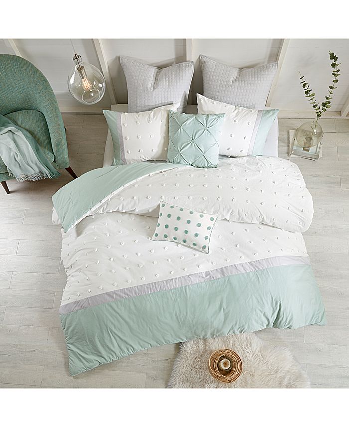 Urban Habitat Myla Cotton 7Pc. Reversible Full/Queen Comforter Set