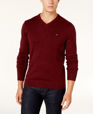 Tommy Hilfiger Pima Cotton Blend Sweater, for Macy's - Macy's
