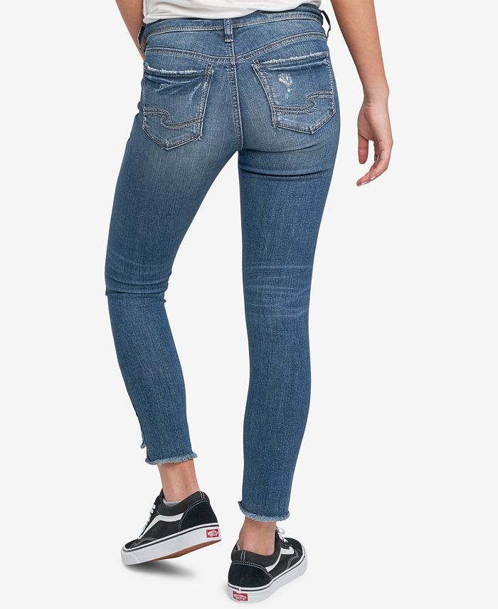 Silver Jeans Co. Calley Ripped Skinny Jeans & Reviews - Jeans - Women ...