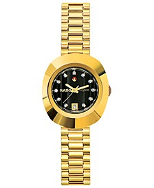 Watch, Women's Automatic Original Gold PVD Stainless Steel Bracelet R12416613