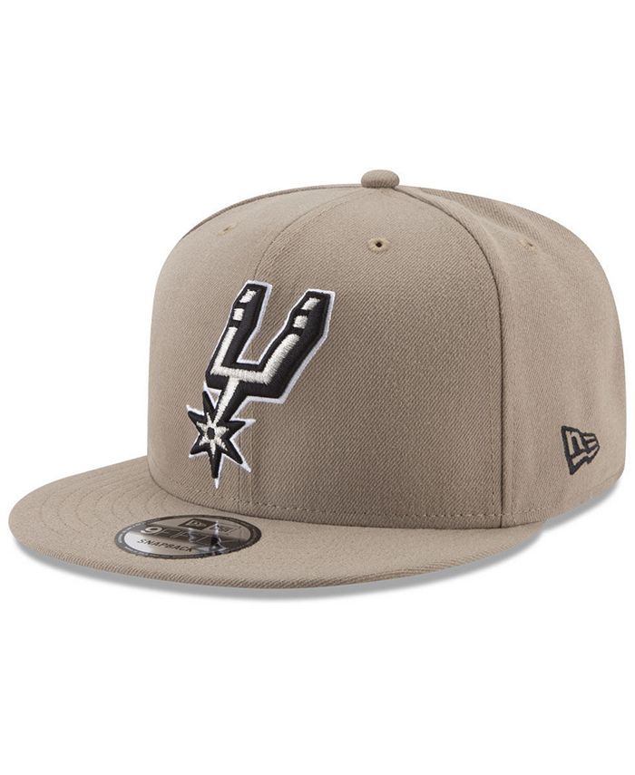 New Era San Antonio Spurs Tan Top 9FIFTY Snapback Cap Macy's