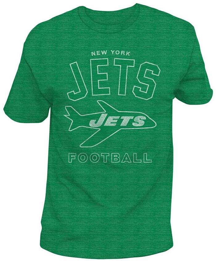 Authentic NFL Apparel Men's New York Jets Midfield Retro T-Shirt - Macy's