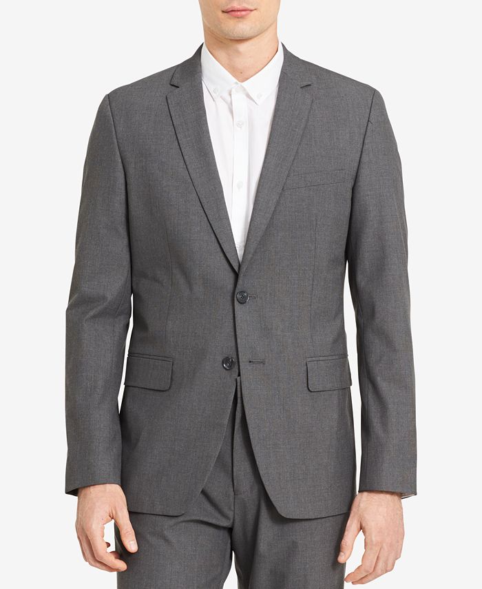 Calvin Klein Men's Infinite Slim-Fit Suit Jacket & Reviews - Blazers &  Sport Coats - Men - Macy's