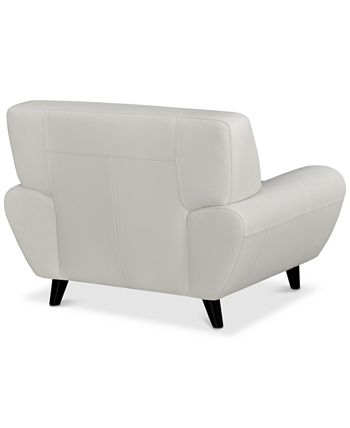 Furniture - Lanz Leather Chair, Created for Macy's