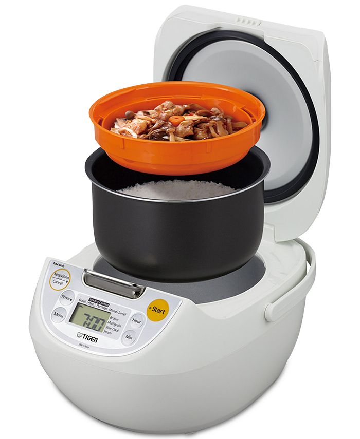 TIGER 10 CUP ELECTRIC RICE COOKER WARMER. KEEP WARM A MAXIMUM OF