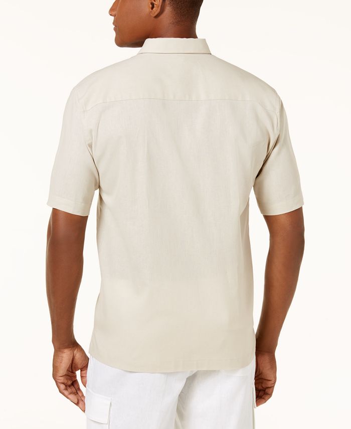 Cubavera Men's Embroidered Shirt - Macy's