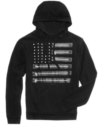 Ring of Fire - Men's Zipper Flag Hoodie