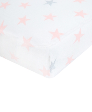 aden by aden + anais Baby Girls Cotton Doll Printed Crib Sheet