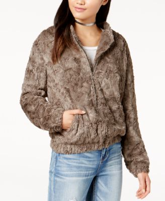ASTR the Label - Danika Faux-Fur Jacket