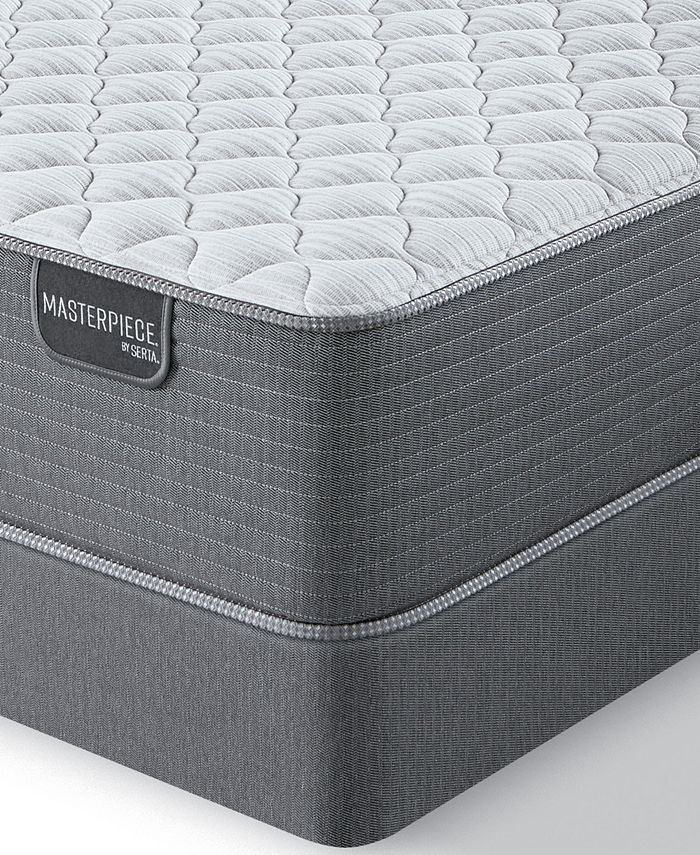 Serta CLOSEOUT! Masterpiece Henry 14.5" Extra Firm Mattress Set Queen