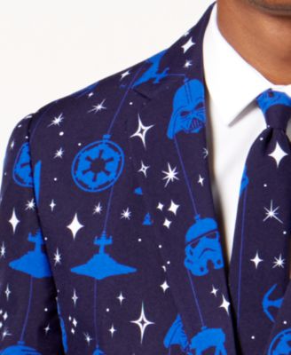 OppoSuits Men's Slim-Fit Starry Side Star Wars Suit and Tie