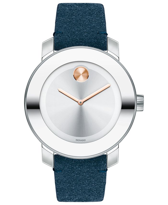 Movado bold store blue women's watch