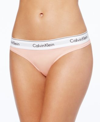 Calvin Klein Modern Cotton Thong F3786 Macy s