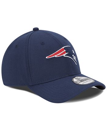 New Era Patriots 39Thirty Cap Schwarz - Offizielle NFL Mütze Stretch Fit