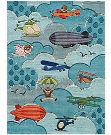 Area Rugs, Lil Mo "Whimsy" LMJ10 Sky 