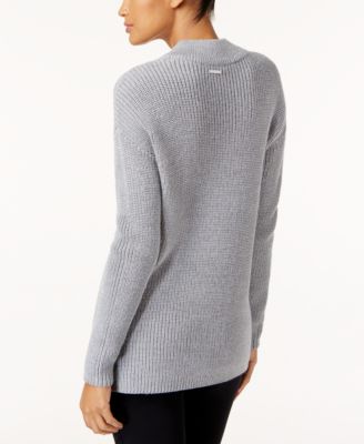Michael Kors Ribbed Metallic Sweater