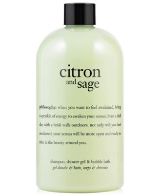 philosophy - Citron & Sage Shampoo, Shower Gel & Bubble Bath