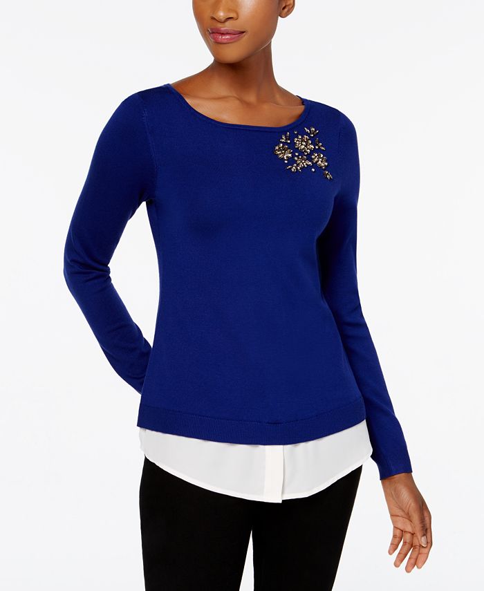 Macy's charter club petite sweaters online