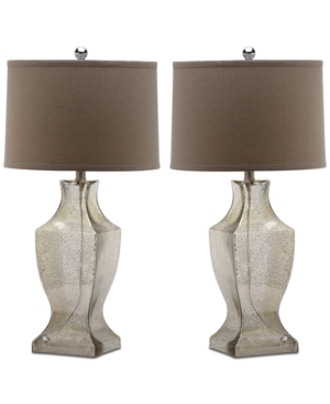 Safavieh Glass Bottom Set of 2 Table Lamps