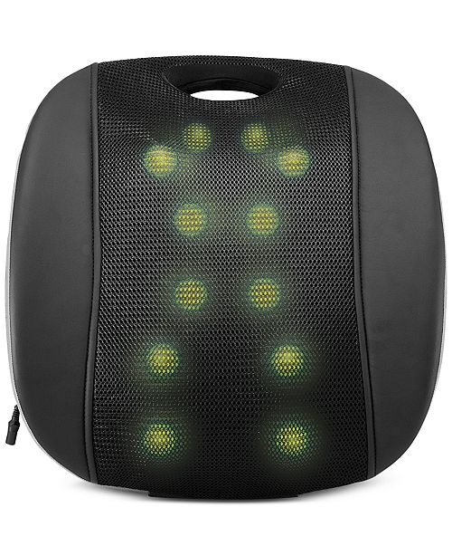 Sharper Image LED Shiatsu Massage Chair Cushion & Reviews Wellness