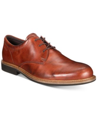 Ecco Men's Findlay Plain Toe Tie Oxfords - All Men's Shoes - Men - Macy's
