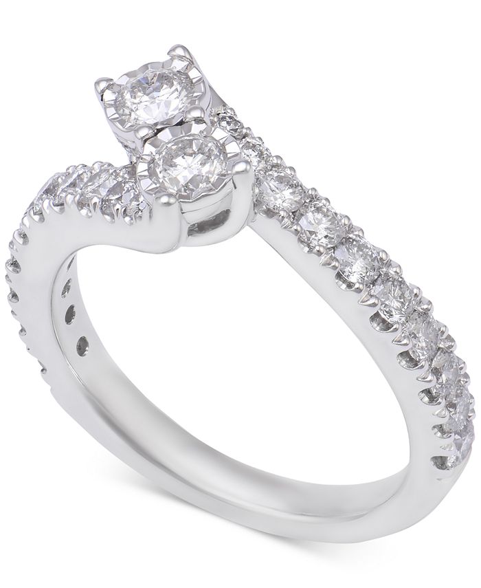Two souls one store love diamond ring