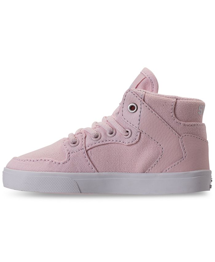 SUPRA Toddler Girls' Vaider HighTop Casual Sneakers from Finish Line Macy's