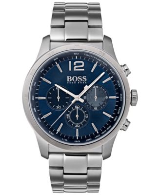 mens hugo boss professional chronograph watch