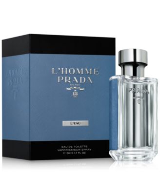 Prada Men's L'Homme Prada L'Eau Eau de Toilette Spray, 1.7