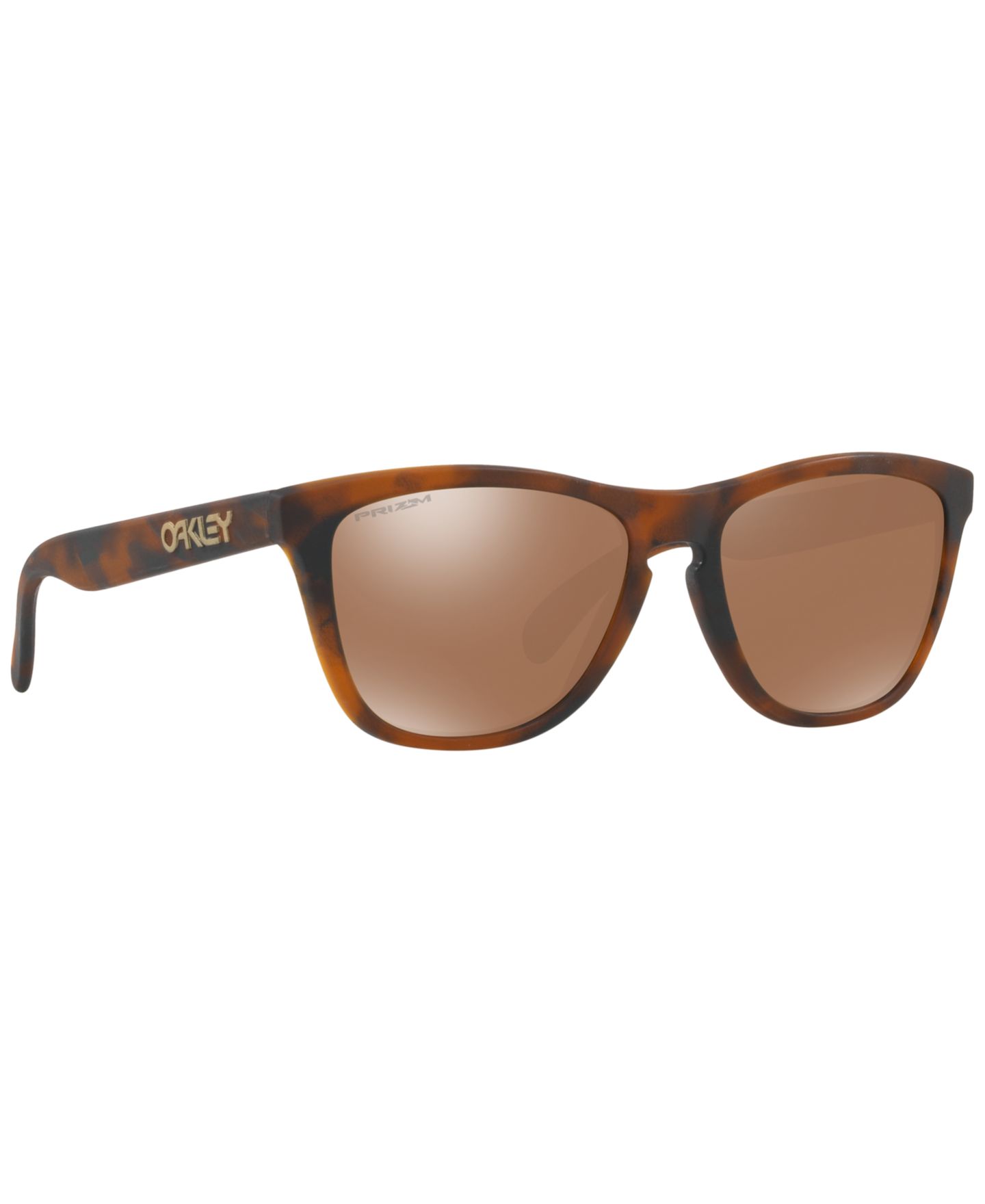Женские солнцезащитные очки Oakley OO9013, цвет: Коричневый / Серый — фото 7