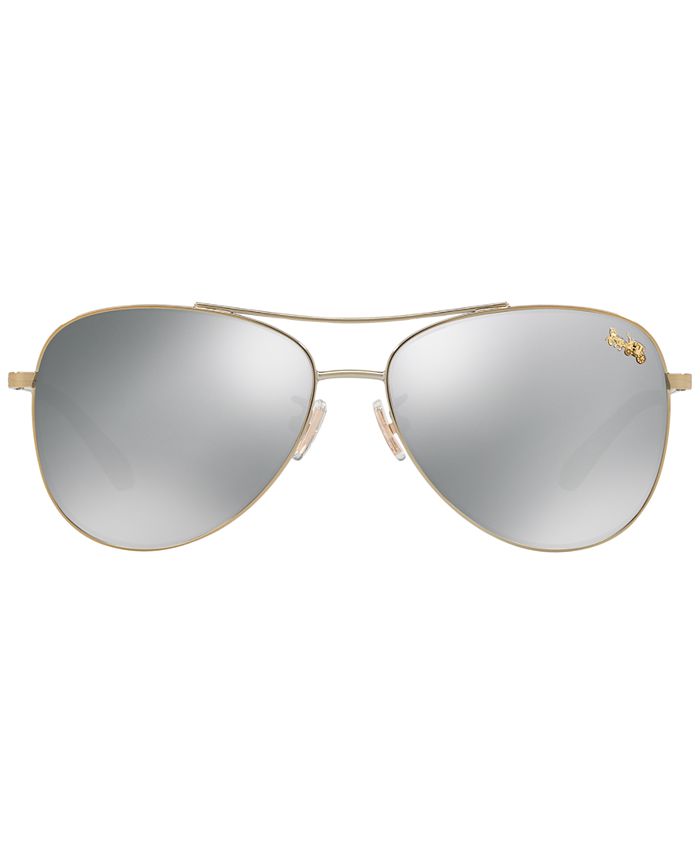 COACH Polarized Sunglasses, HC7079 Macy's