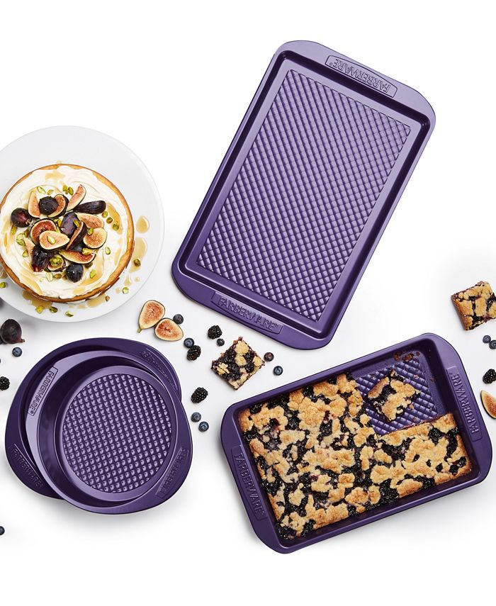 Farberware Colorvive 4Pc. Bakeware Set Macy's