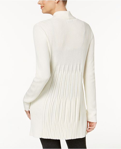 Charter Club Ribbed Shawl Cardigan, Created for Macy's & Reviews Sweaters Women Macy's
