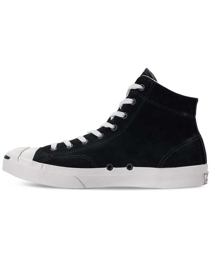 Converse Men's Jack Purcell Jack Suede High Top Casual Sneakers from ...