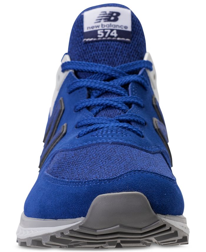 New Balance Men's 574 Suede Casual Sneakers from Finish Line & Reviews ...