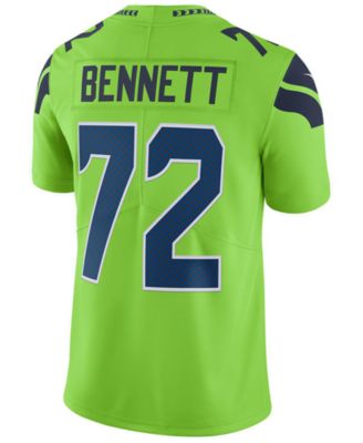 Nike Men s Michael Bennett Seattle Seahawks Limited Color Rush Jersey Macy s