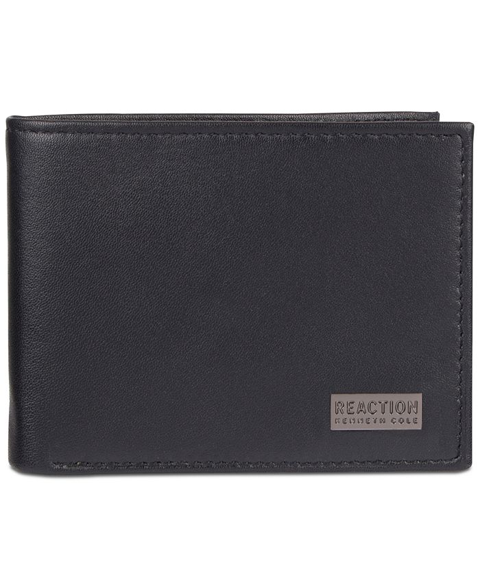 Kenneth Cole Reaction - Men's Nappa RFID Extra-Capacity Slimfold Wallet