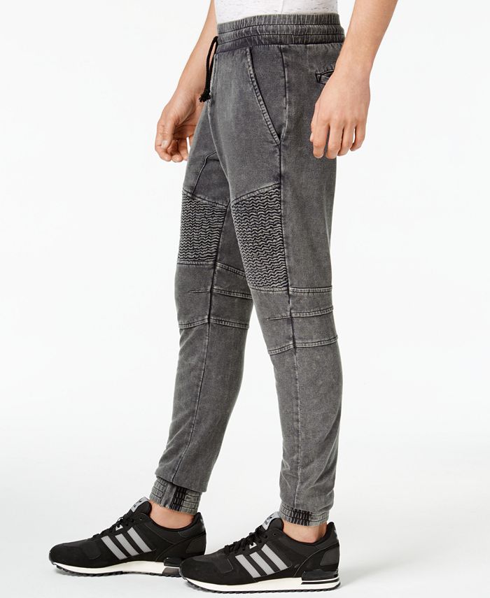 American Rag Men's Acid Wash Knit Jogger Pants, Created for Macy's ...