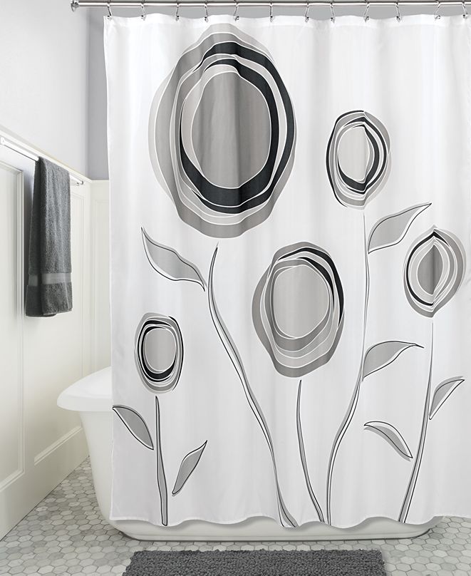 Interdesign Botanical Marigold 72" x 72" Shower Curtain & Reviews - Shower Curtains - Bed & Bath ...